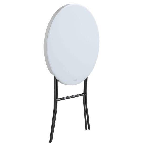 Oviala - Table mange-debout pliante blanche REKKEM - Oviala - Image 3