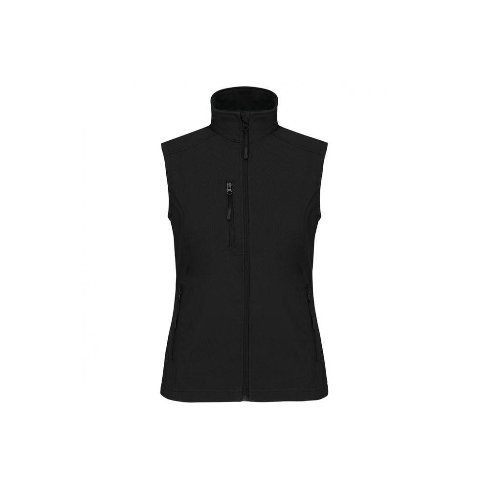 Bodywarmer Softshell femme Kariban imperméable Noir 4XL - Image 1
