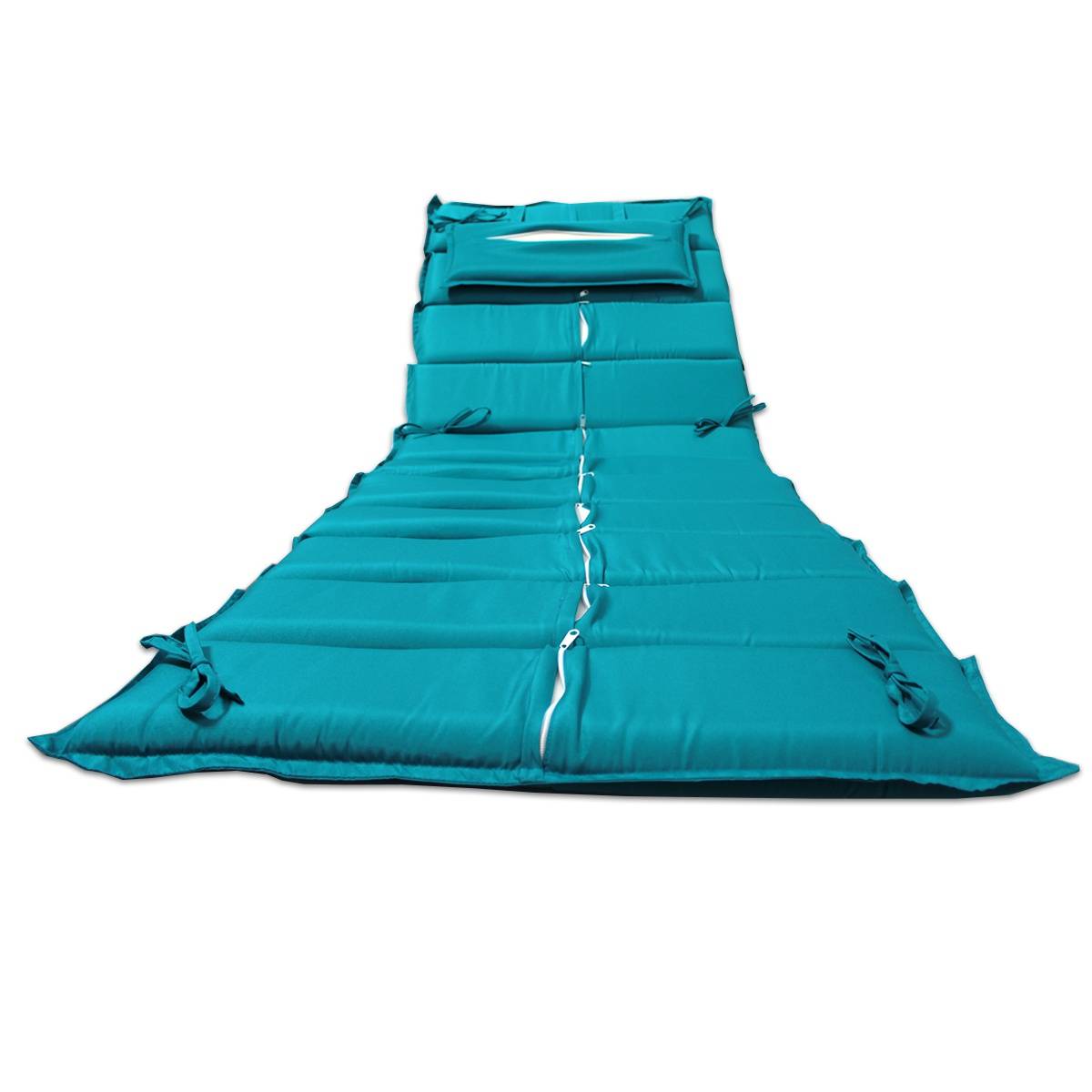 Matelas bleu canard pour bain de soleil - TECK'Attitude - Imagen 5