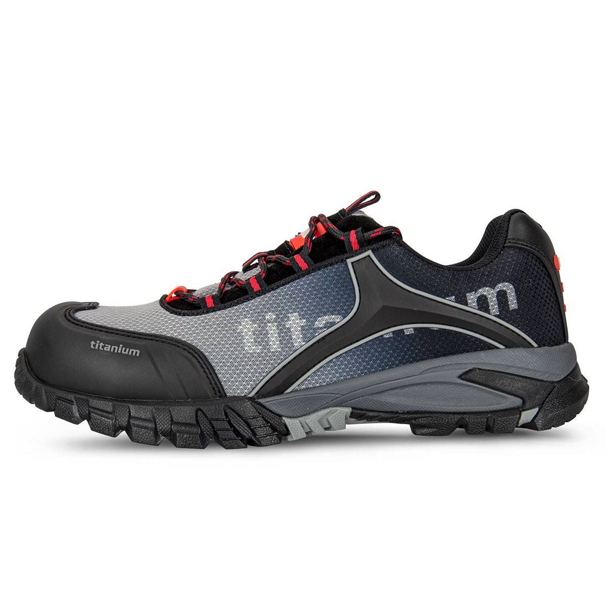Vito - Chaussures de sécurité basse Taille 43 Titanium S1P Anti glissement VITO - Imagen 1