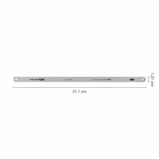 Fiskars - Lame de remplacement scie à métaux 30 cm, 24 TPI Pro TrueTension™ - Image 2