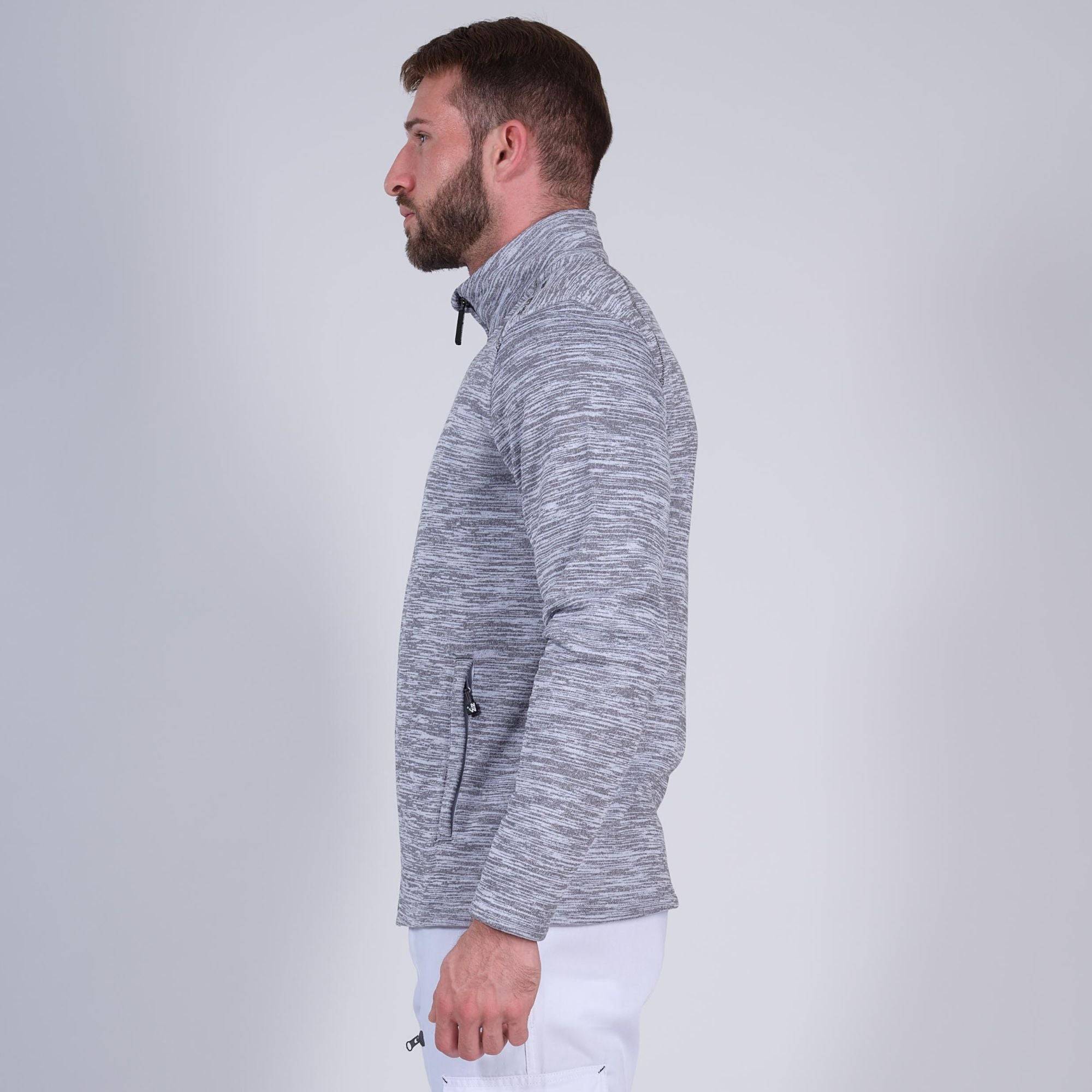 Nineworths - LENNY - GILET DE TRAVAIL - 1505 | Blanc chiné - Image 5
