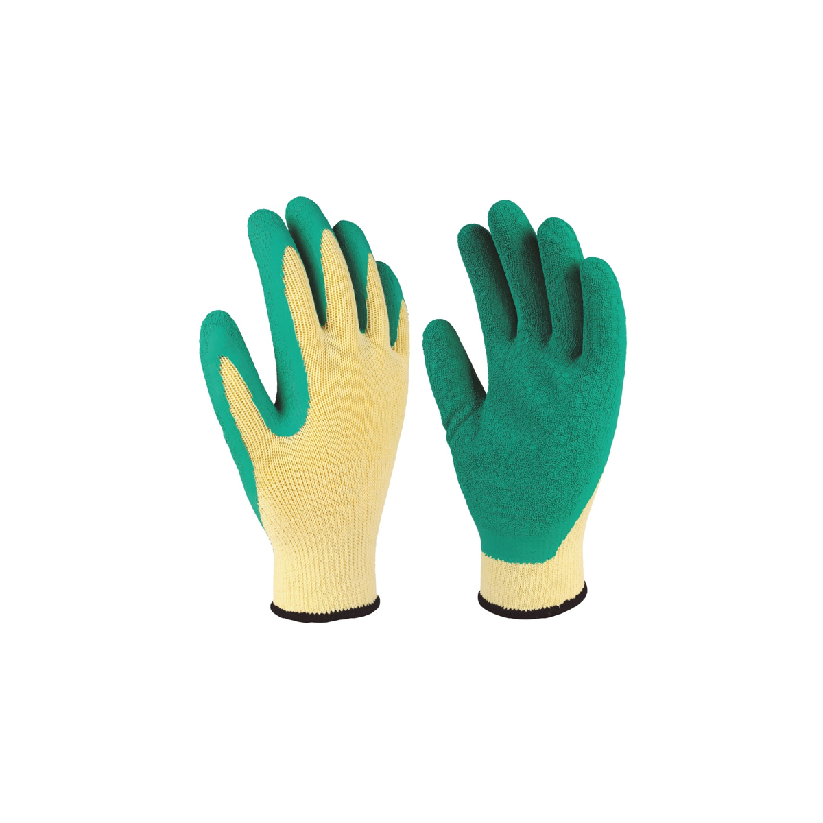 Gants polyvalent Jardin et bricolage enduit de Polyester et Latex Ultra Resistant Taille 10 Vert VITO - Imagen 1