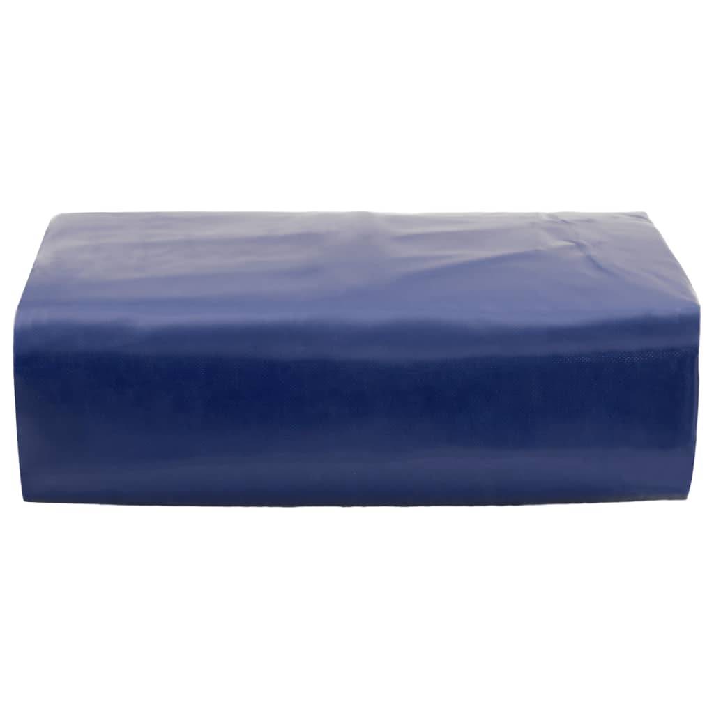 Toile de Bâche PVC Très Résistante Anti-UV pour Protection Extérieure Bleu 4x7 m – ComfortXL Outdoor Living - Image 2