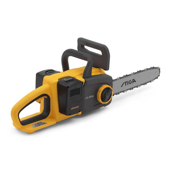Stiga - Kit tronçonneuse CS 300e, batterie 20V (4Ah), coupe max 265 mm, sécurité avancée - STIGA - Image 1