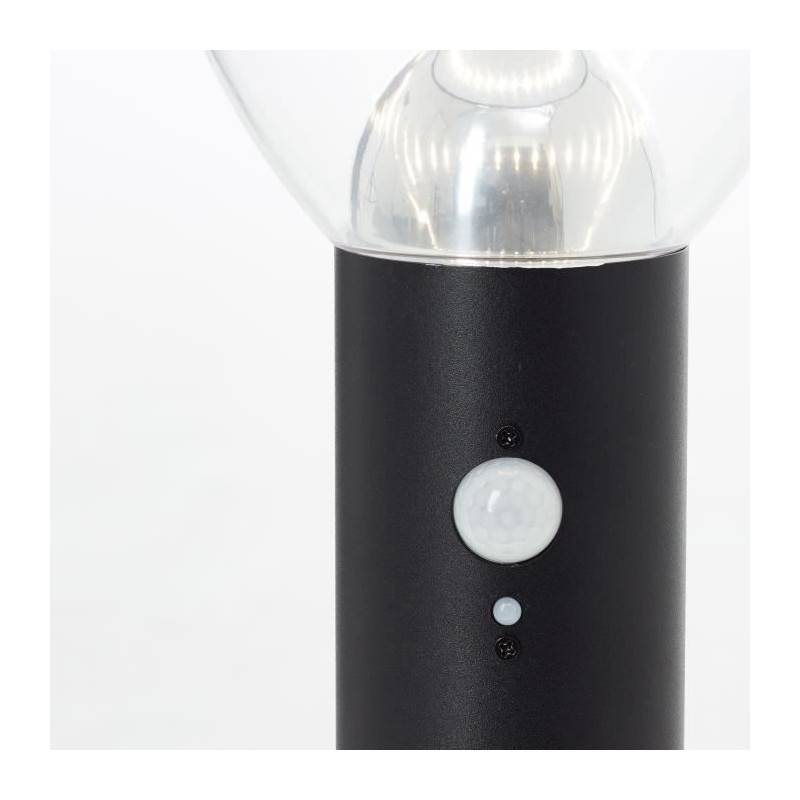 Brilliant - Potelet Extérieur - Brilliant - Tulip - Led Et Solaire - Détecteur De Mouvement - Acier Inoxydable Et Plastique - 4 W - Noir - Imagen 3