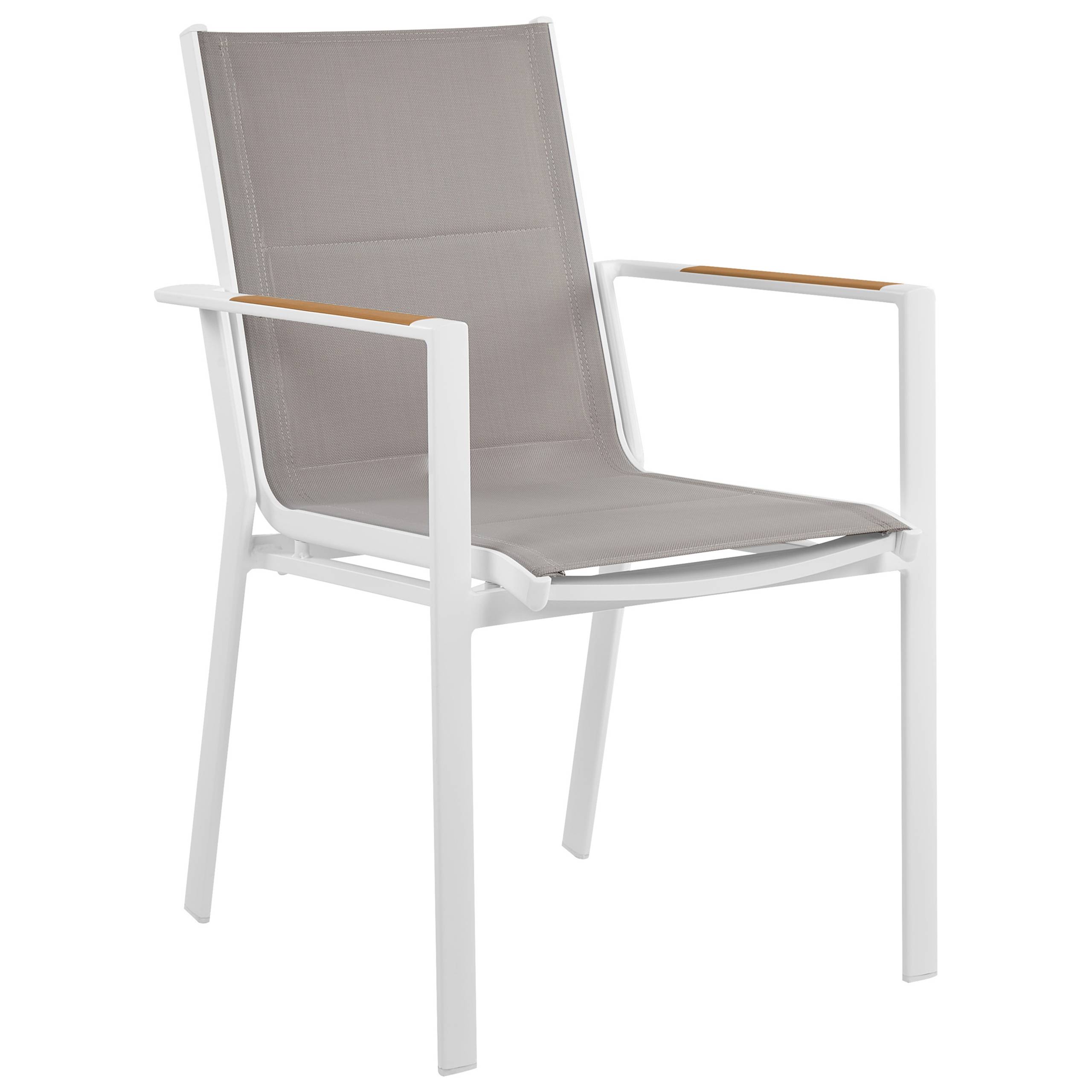 Beliani - Set de salle à manger, 8 Personnes Aluminium Gris VALCANETTO/BUSSETO - Beliani - Imagen 9