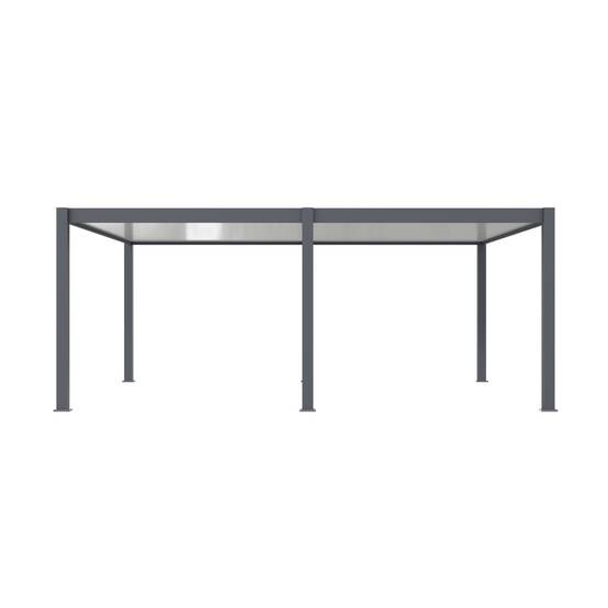 Direct Abris - Carport Aluminium 570 x 645 cm WESTON - 37 m2 - Hauteur : 255 - 2 Voitures - Abri Voiture Autoportant - Gouttière incluse - Image 5