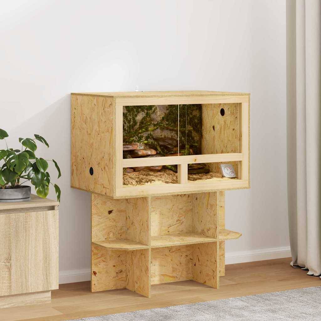 Vidaxl - Terrarium Marron 80 x 50 x 100 cm OSB vidaXL 3397885 - Image 1