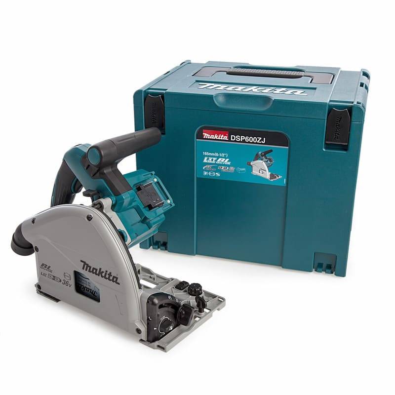 Scie plongeante 18 V Li-ion Ø165 mm - MAKITA - Sans batterie, ni chargeur - MacKPac - DSP600ZJ - Image 1