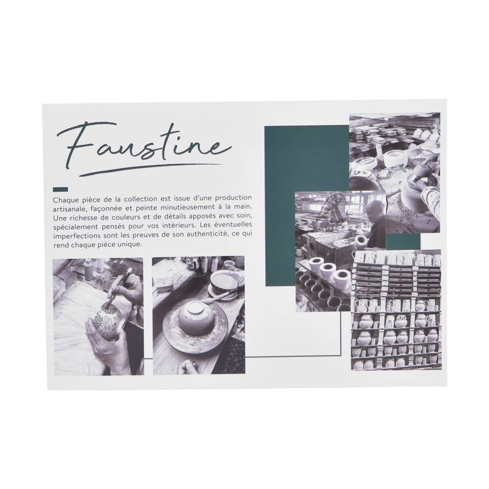 Table Passion - Coffret de 4 mugs Faustine 30 cl - Imagen 2
