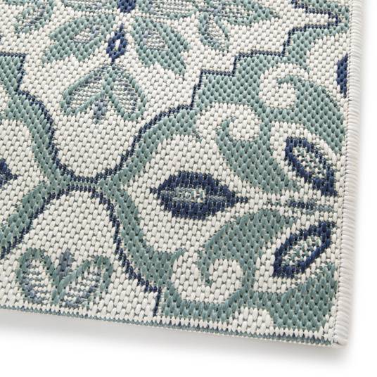 Decoweb - Tapis d'extérieur et intérieur - Madeleine - Vert céladon - 80 x 150 cm - Decoweb - Imagen 4