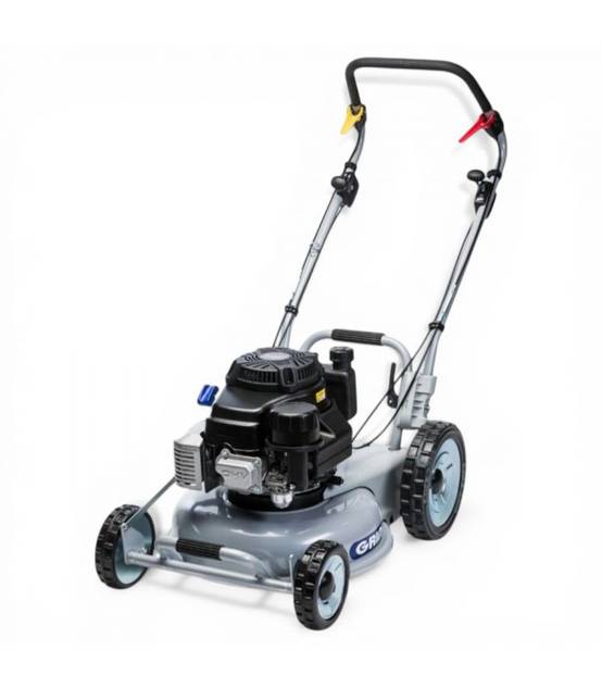 Grin - Tondeuse à gazon professionnelle mulching 46cm, tractée, moteur Kawasaki 179cm³ - GRIN PM46A-KW - Image 1
