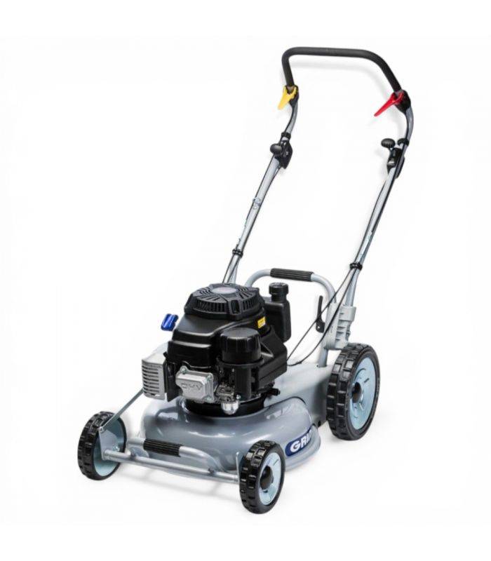 Grin - Tondeuse à gazon professionnelle mulching 46cm, tractée, moteur Kawasaki 179cm³ - GRIN PM46A-KW - Image 1