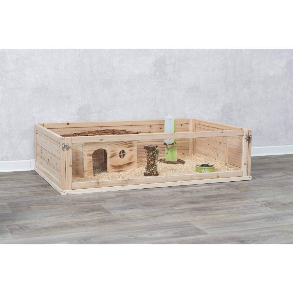 Enclos intérieur, dimensions: 114 × 30 × 74 cm. pour cochon d'inde. - Image 2