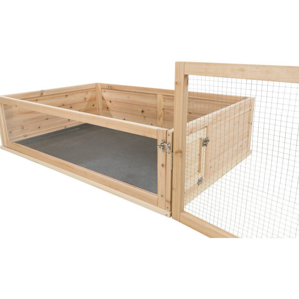Enclos intérieur, dimensions: 114 × 30 × 74 cm. pour cochon d'inde. - Image 8