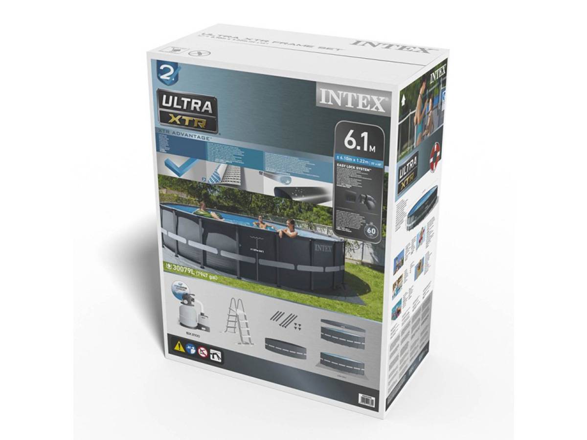 Piscine tubulaire Ultra XTR ronde 6,10 x 1,22 m Intex - Image 7