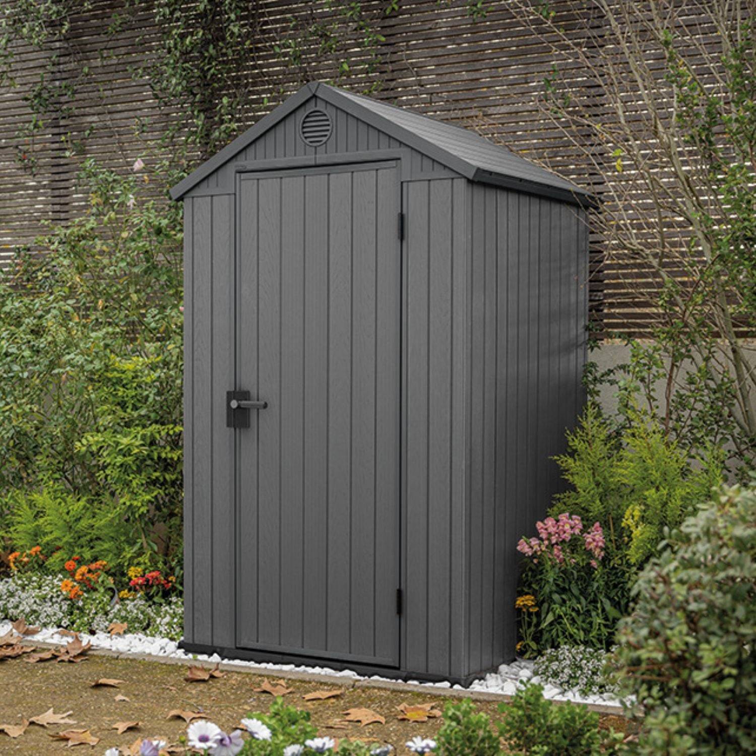 Keter - Abri de jardin DARWIN 4x4 Gris - Image 2