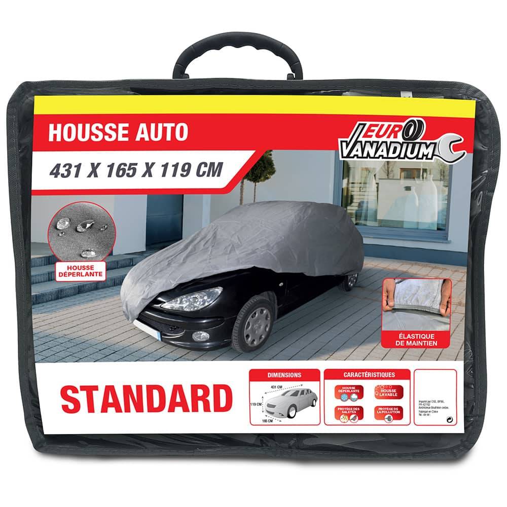 Euro Vanadium - Housse de protection automobile - intérieur 431 x 165 x 119 Gris - Imagen 3