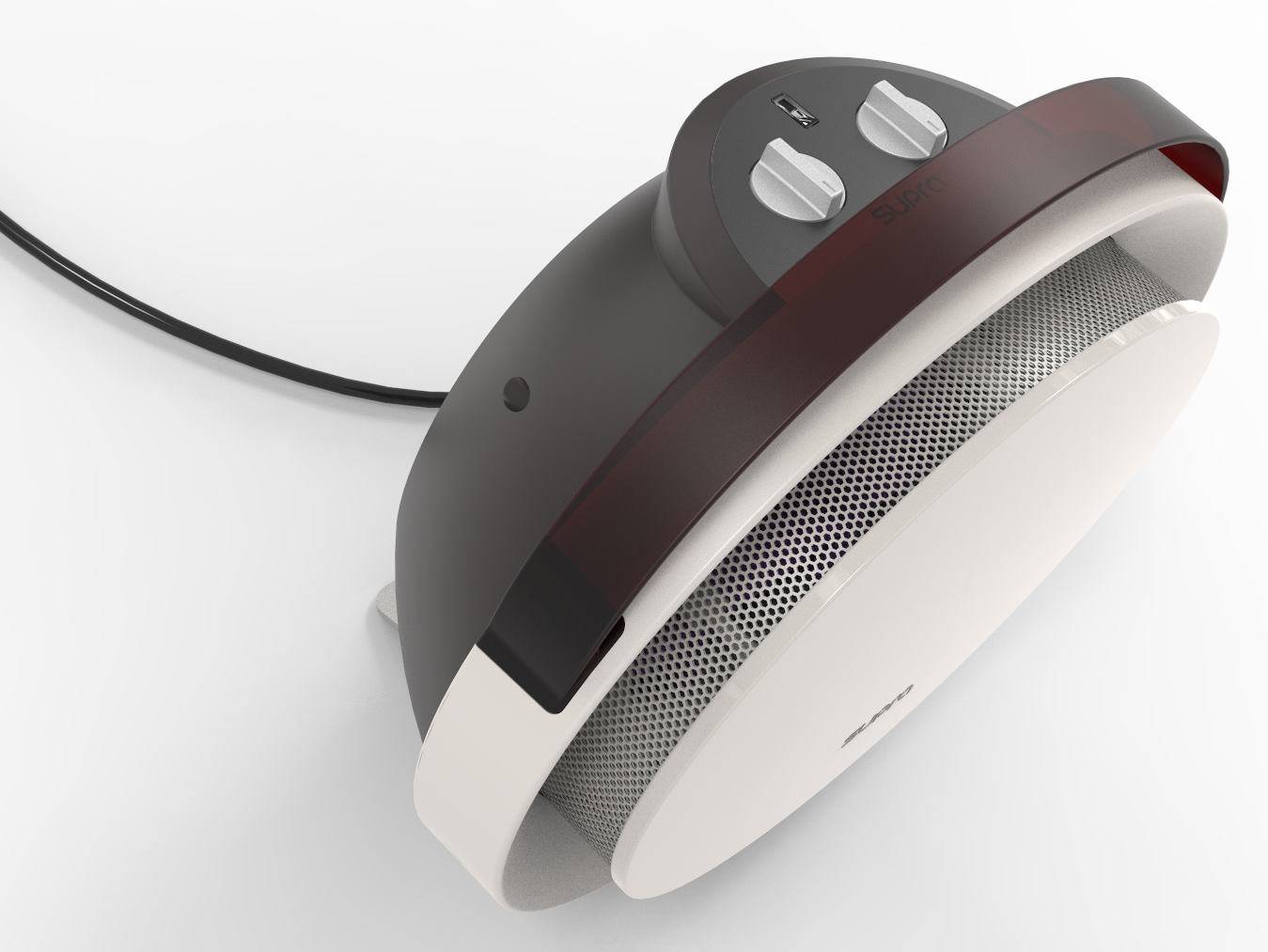 Supra - Chauffage soufflant 2000w blanc ip21 CALYPSO02 Supra - Imagen 2