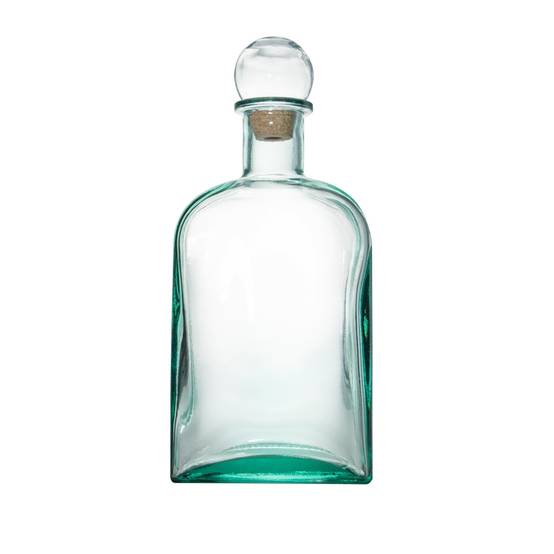 Vase Flacon avec bouchon en verre 45 cm