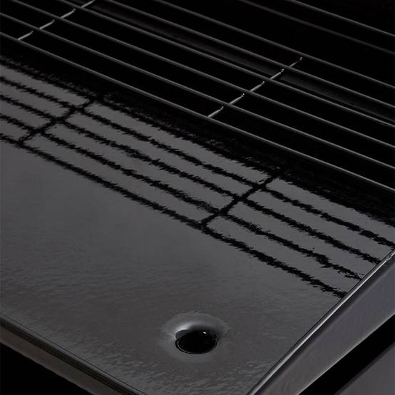 Brasero - Plancha au gaz BRASERO Silvia II G - 3 brûleurs - 64 x 34 cm - Acier, Noir - Imagen 3