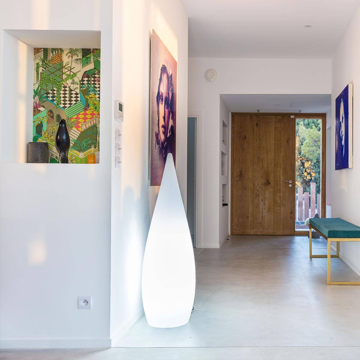 Lumisky - Lampadaire d'extérieur filaire CLASSY E27 H120cm - Imagen 4