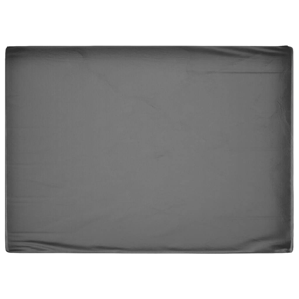 Lot de 2 Housses de Protection PE pour Grande Table de Jardin Imperméable Anti-UV Noir 230x165x80 cm – ComfortXL Outdoor Living - Image 6