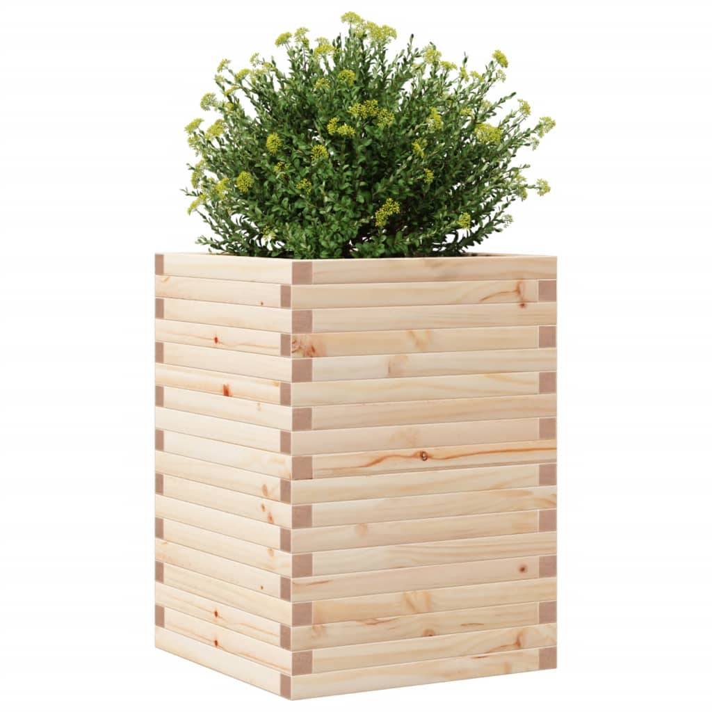 Maison Chic - Jardinière, Bac à fleurs, Pot de fleurs 50x50x68,5 cm bois de pin massif - Imagen 4