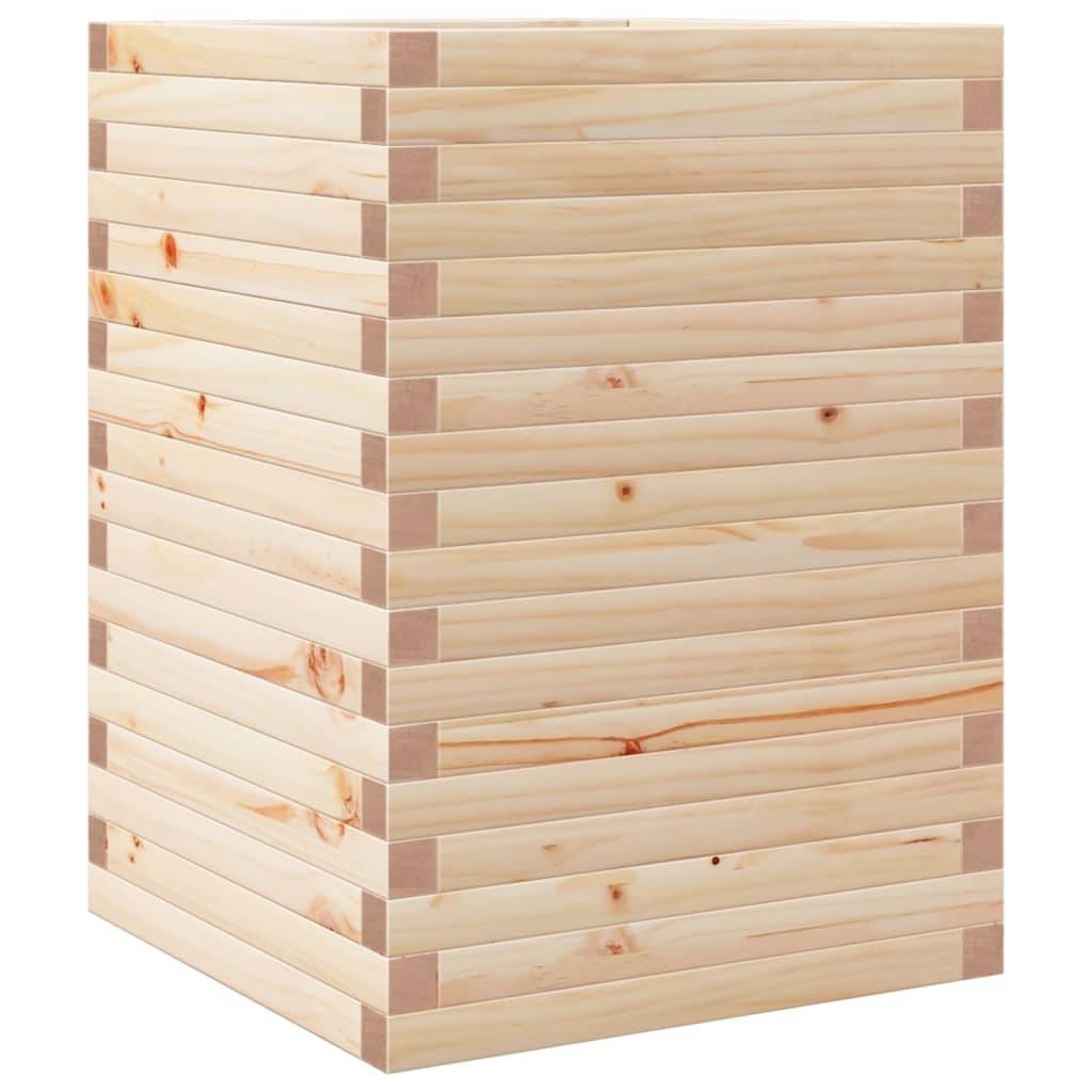Maison Chic - Jardinière, Bac à fleurs, Pot de fleurs 50x50x68,5 cm bois de pin massif - Imagen 1