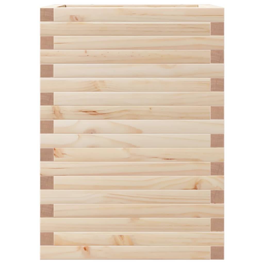 Maison Chic - Jardinière, Bac à fleurs, Pot de fleurs 50x50x68,5 cm bois de pin massif - Imagen 6