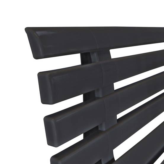 PANGIVO - Banc de jardin plastique anthracite 145.5 x 49 x 74 cm - PANGIVO - Image 5