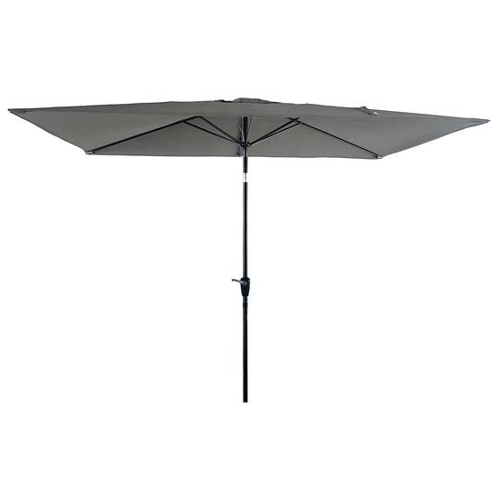 Happy Garden - Toile pour parasol droit HAPUNA rectangulaire 2x3m gris - HAPPY GARDEN - Image 3