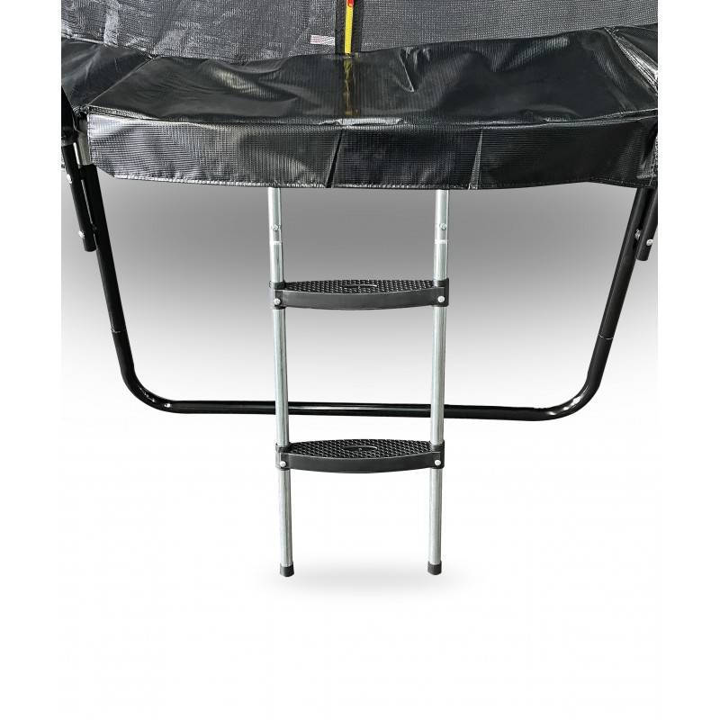 Trampoline 10Ft ø 305cm noire avec Echelle, Protection et Filet de sécurité JUMP4FUN - Image 6