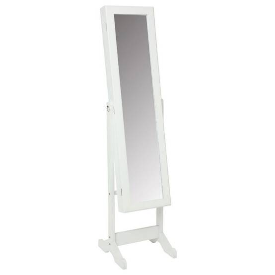 Miroir armoire à bijoux 145cm blanc Atmosphera - Image 1
