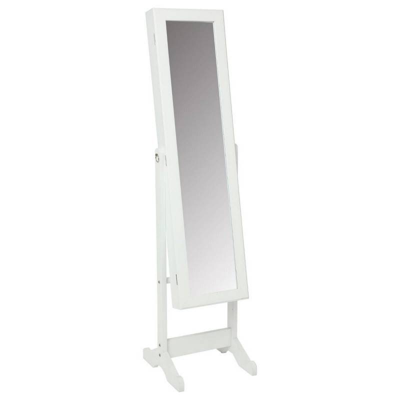 Miroir armoire à bijoux 145cm blanc Atmosphera - Image 1