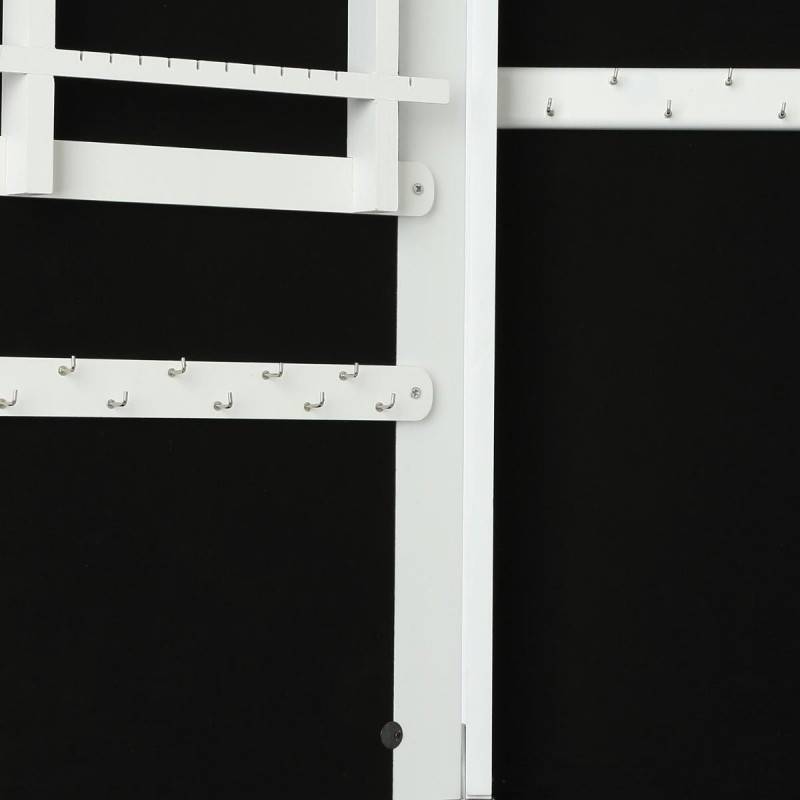 Miroir armoire à bijoux 145cm blanc Atmosphera - Image 3