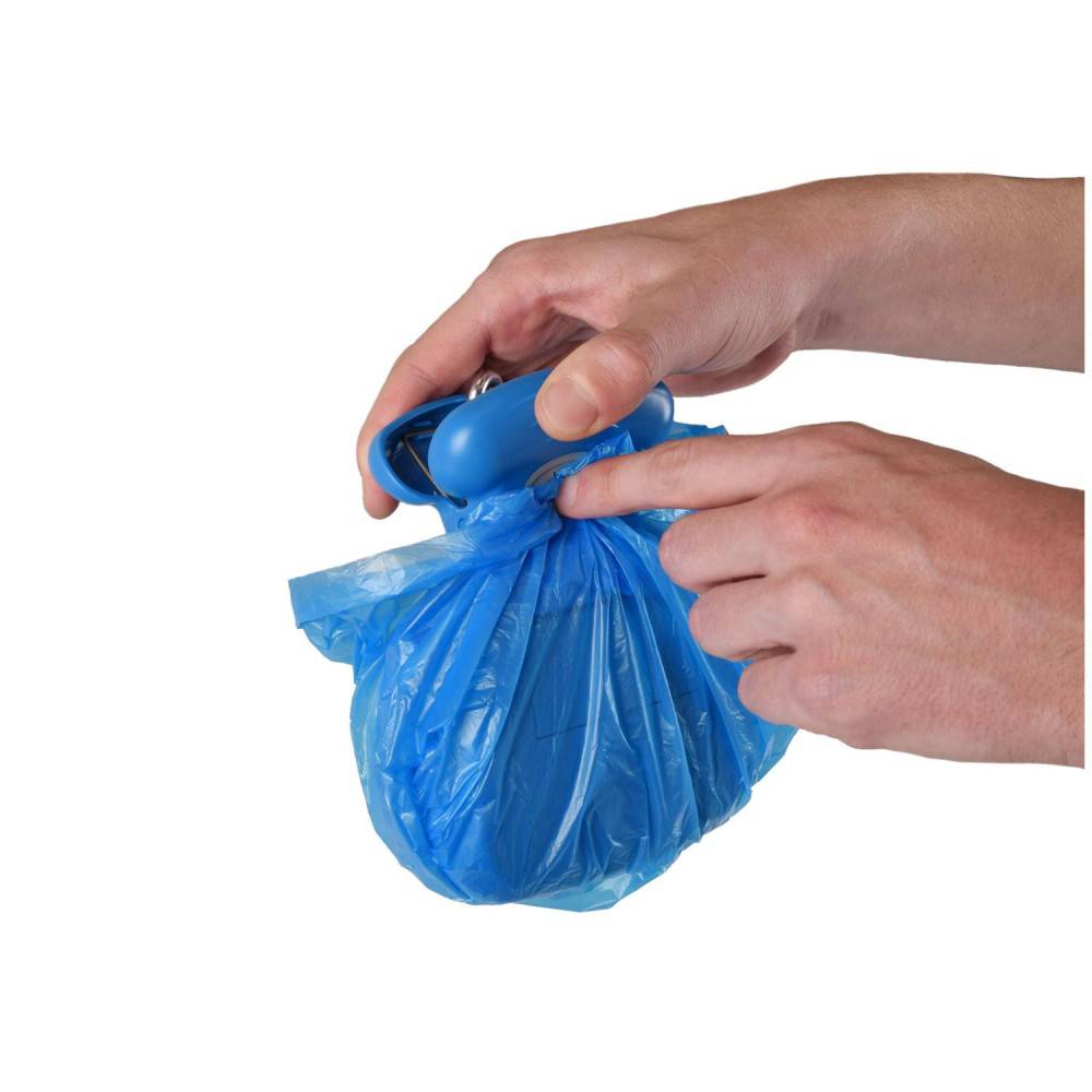 Animallparadise - Ramasse crottes pliable taille S couleur bleu pour chien - Imagen 5