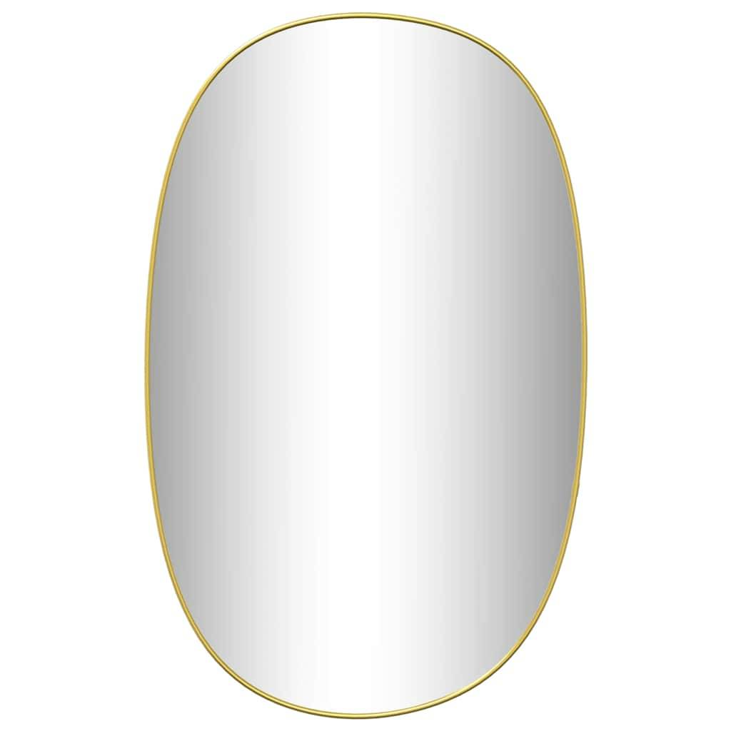 Maison Chic - Miroir mural Doré 80x50 cm Maison Chic - Image 1