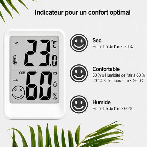3 Thermomètres Hygromètres électroniques PEARL - Image 2
