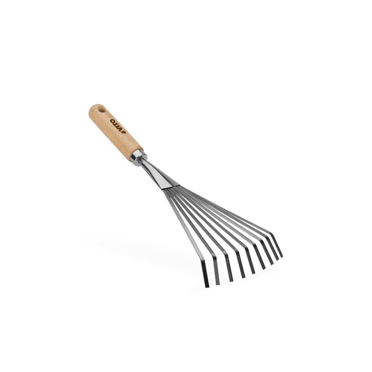 Kit 12 outils de jardin Manche bois Inox et Fer forgés à la main haute qualité traditionnelle VITO - Imagen 7