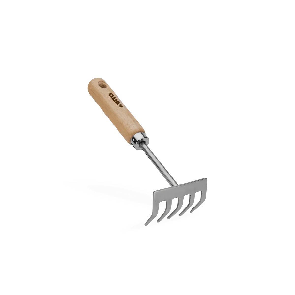 Kit 12 outils de jardin Manche bois Inox et Fer forgés à la main haute qualité traditionnelle VITO - Imagen 6
