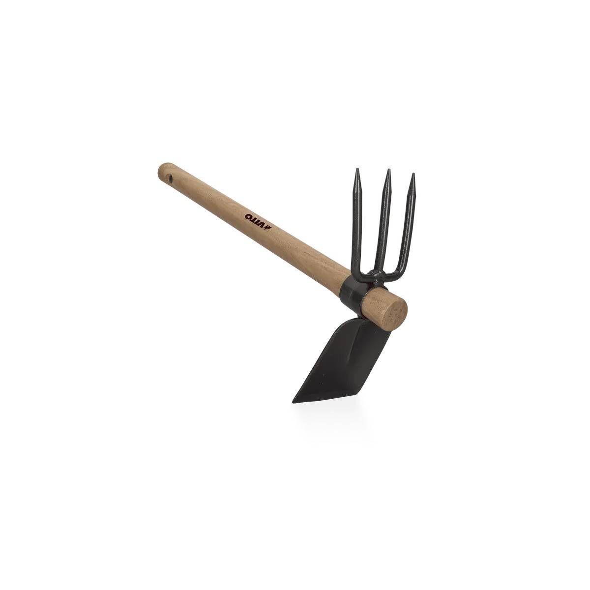 Kit 12 outils de jardin Manche bois Inox et Fer forgés à la main haute qualité traditionnelle  VITO - Imagen 5