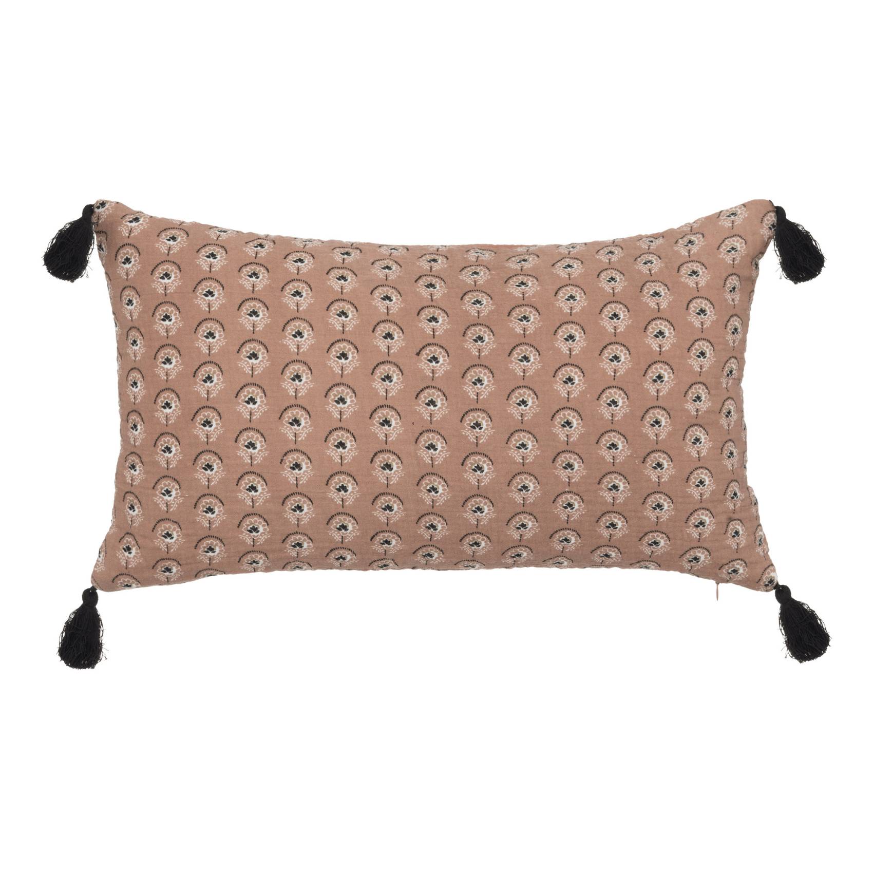 Atmosphera - Coussin en coton à pompons - ATMOSPHERA - Imagen 1