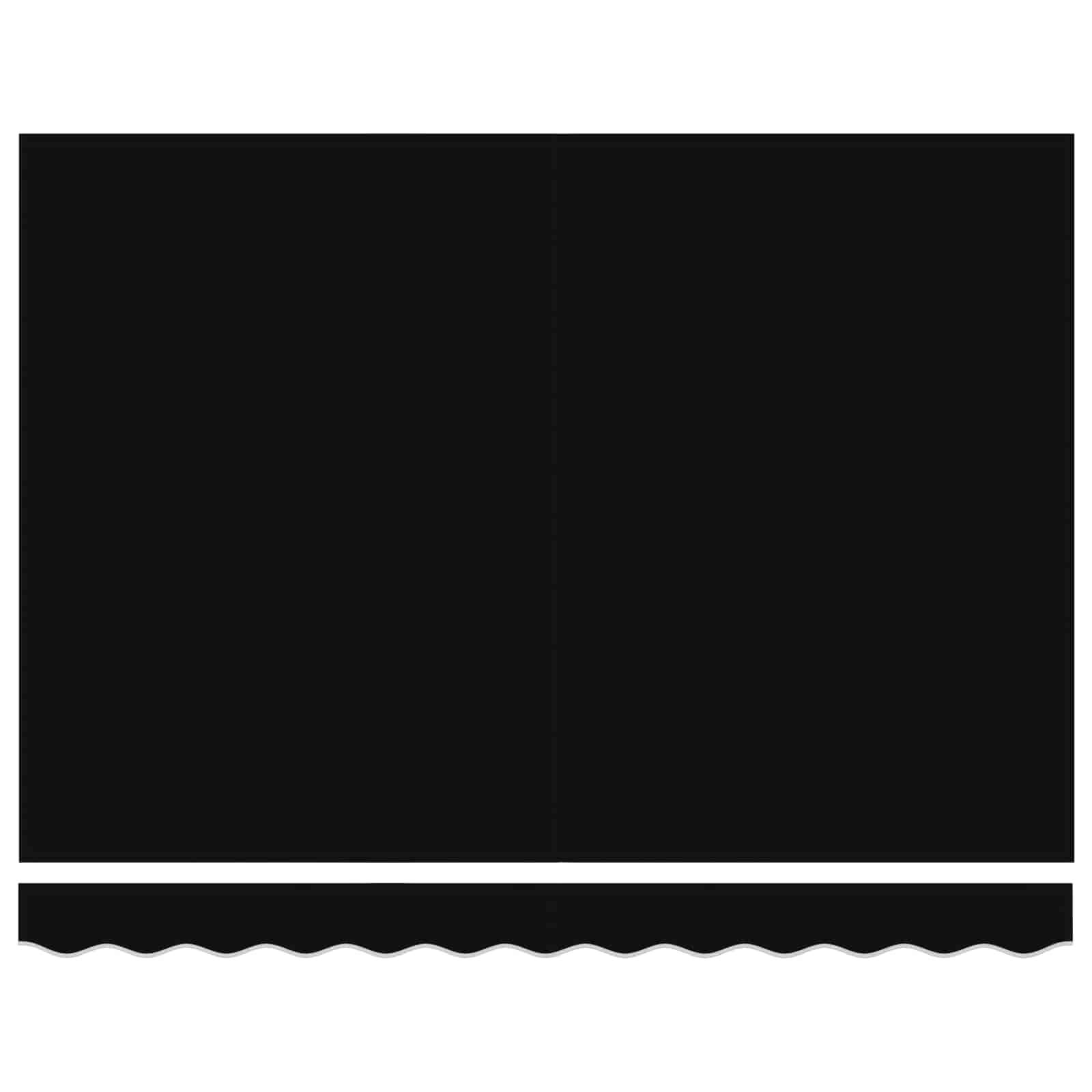 Store banne | Auvent Rétractable Noir 350 x 250 cm tissu Maison Chic - Image 6
