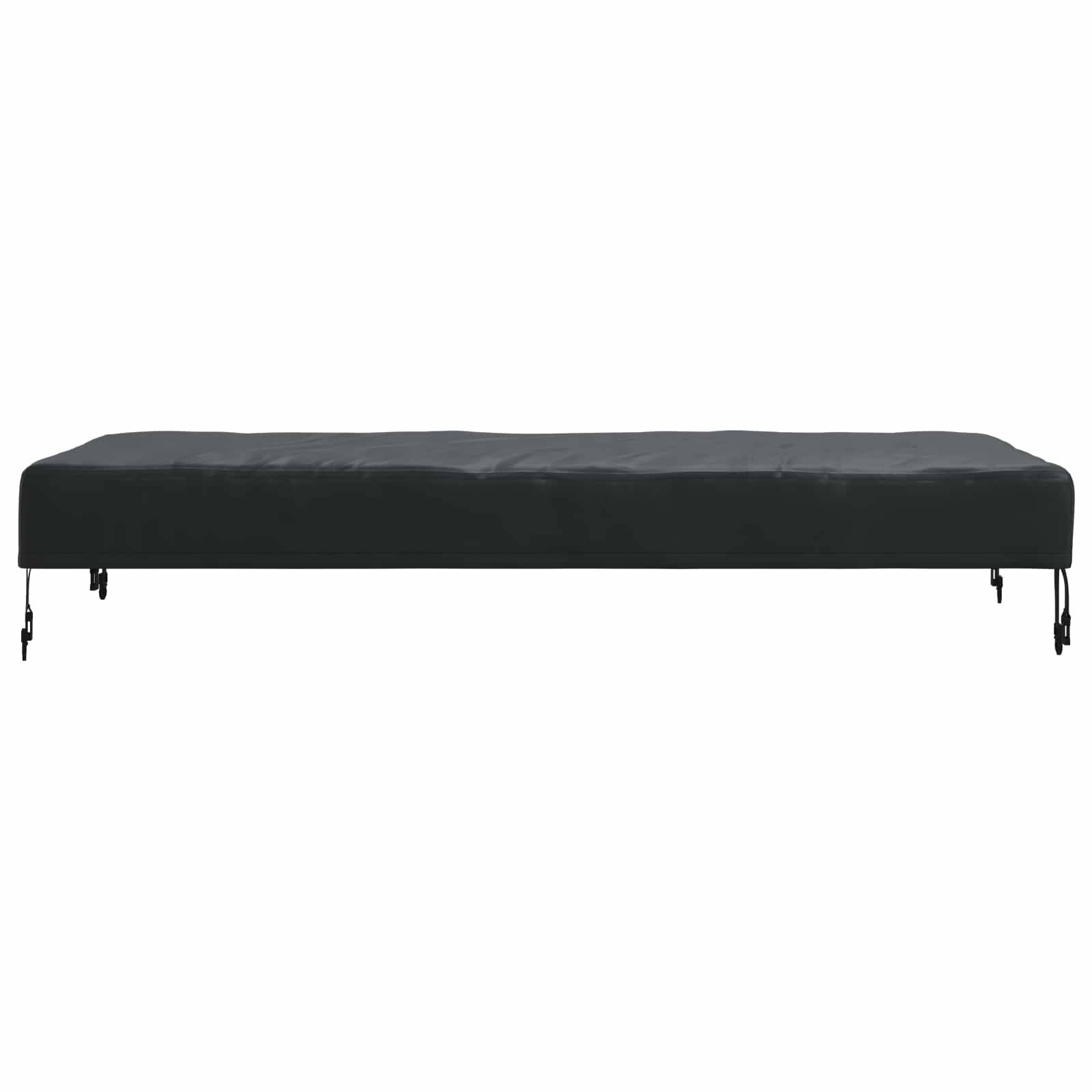 Housse de table tissu noir 122 x 72 x 15 cm, Poids:0.43kg - PANGIVO - Image 5