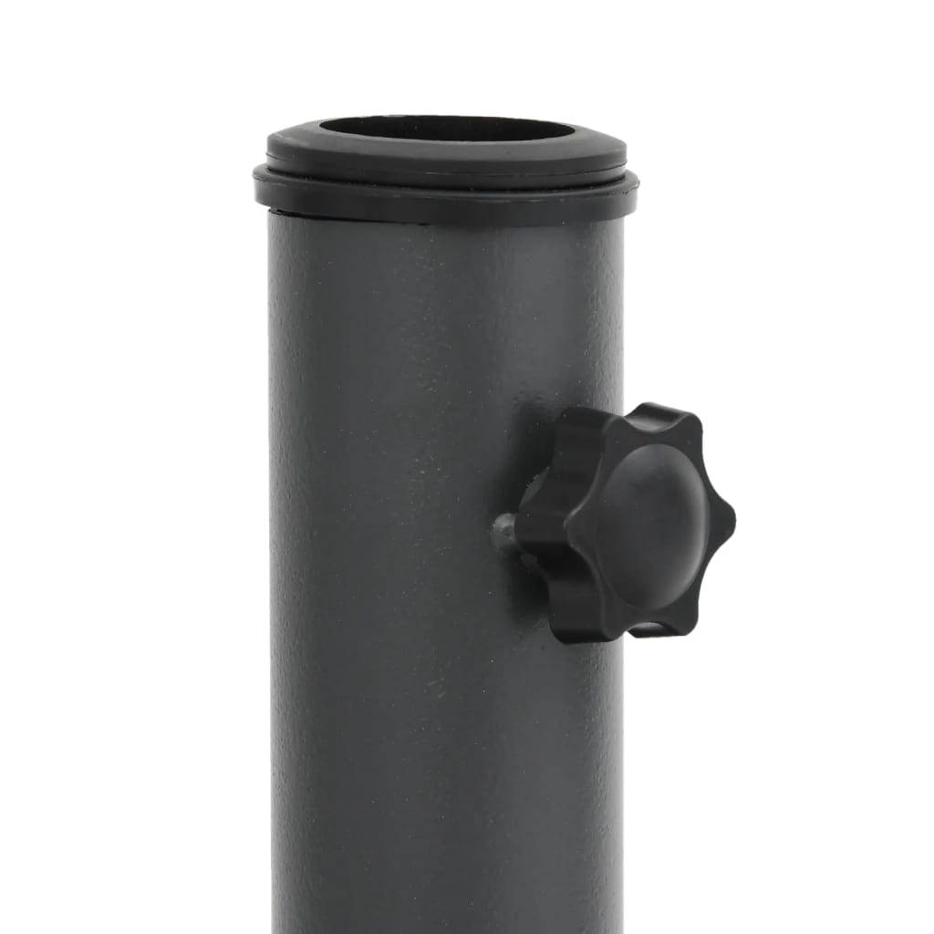 Vidaxl - Base de parasol pour mâts Ø32/35/38 mm 25 kg rond vidaXL 368670 - Image 3
