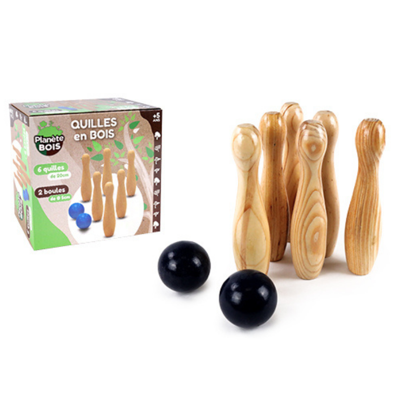 Mgm - Jeu de quilles traditionnelles en bois Enfant - Mgm - Imagen 1