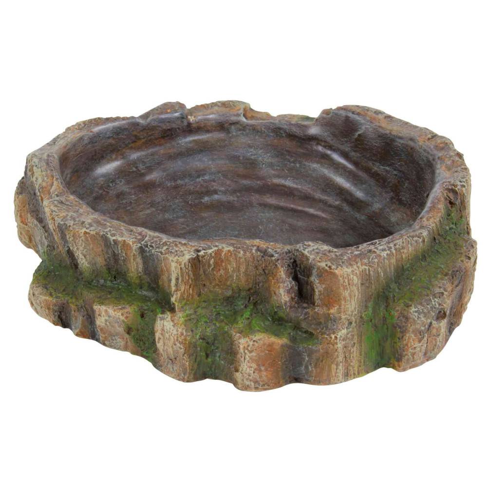 Trixie - Ecuelle pour eau et nourriture des reptiles. 18 x 4.5 x 17 cm - vivarium  terrarium - Imagen 2