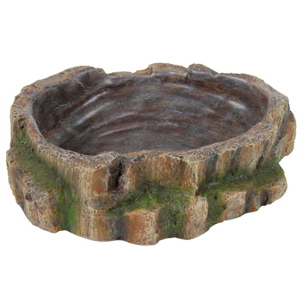 Trixie - Ecuelle pour eau et nourriture des reptiles. 18 x 4.5 x 17 cm - vivarium  terrarium - Imagen 3